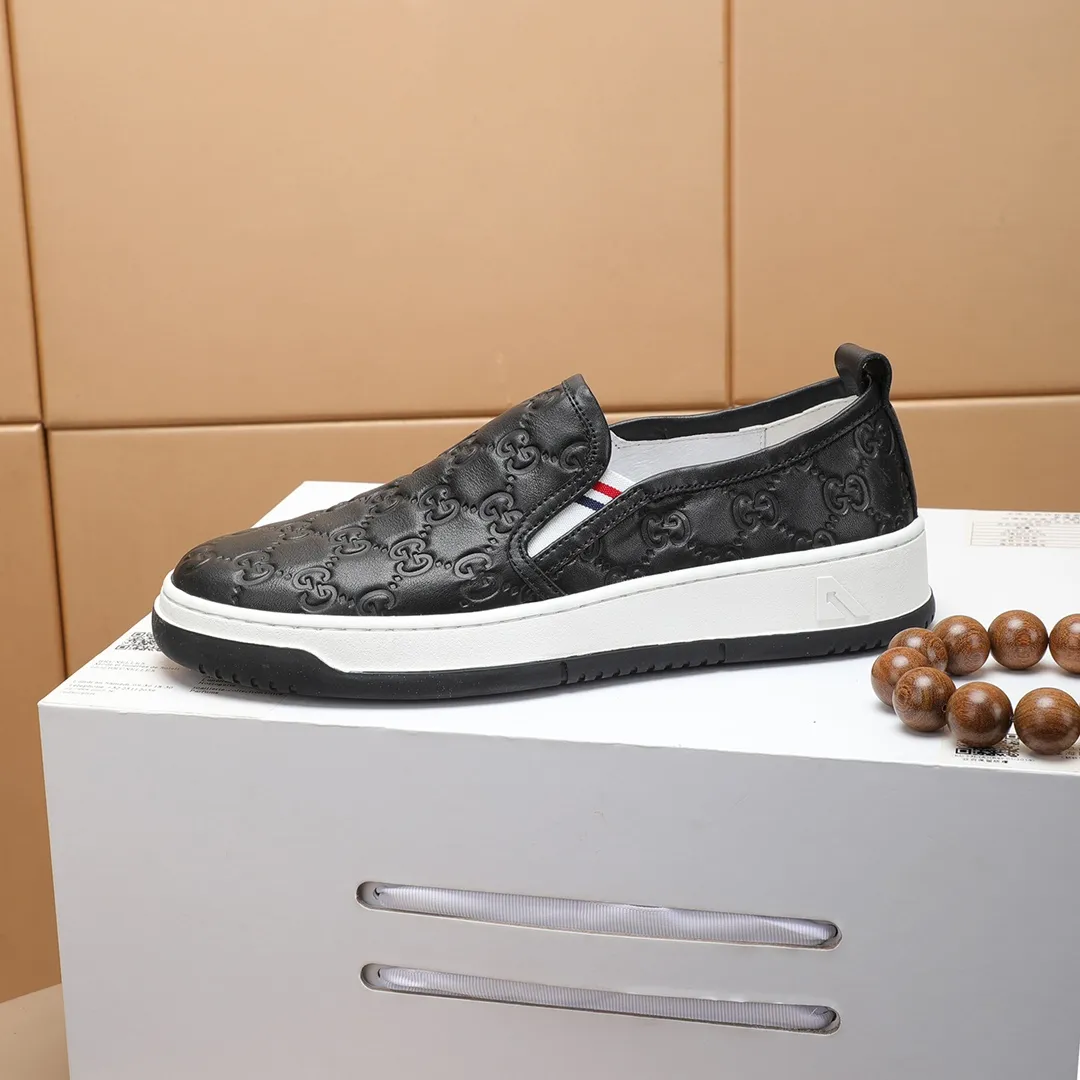 Men's shoes💰440 GUCCI🔍🔍2023 latest model On sale at the same time at the counter, original calfskin imported from Italy, genuine leather lining, (high-end, luxury, and class) exquisite workmanship, soles: original soles specially provided by the original factory, ⚠Exclusive double-layer movable molded soles are super comfortable⚠, real photos🎬The real ones are better🔍🔍"High quality·Follow the order" code number 38-44